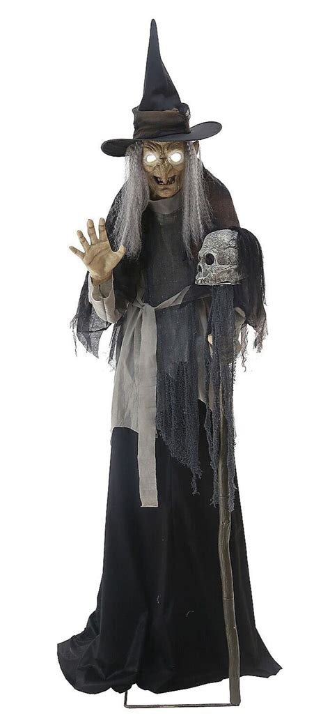 Add a Touch of Magic to Your Halloween Decor with a Lunging Witch Prop
